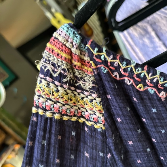 Free People Talia Embroidered Blouse - Picture 3 of 16